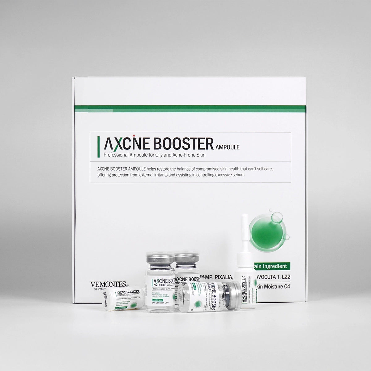 AXCNE BOOSTER Ampoule Kit VEMONTES